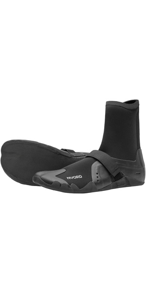 2026 Nyord Furno 3mm Split Toe Boots FURBT3M001 - Black